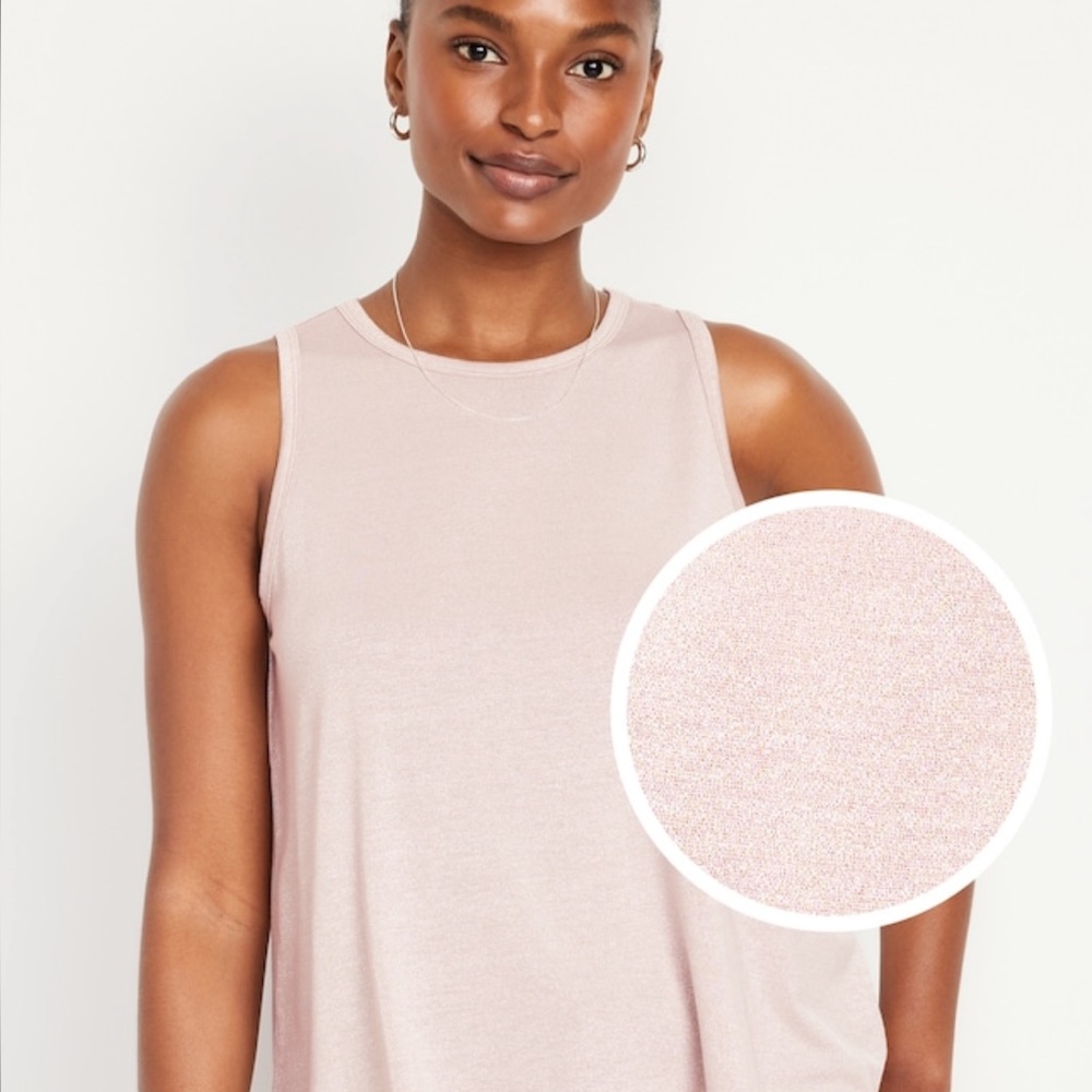 Old Navy Glimmer Tank Top NWT